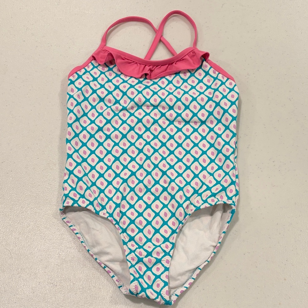 Girls Garnet Hill Kids Swimsuit